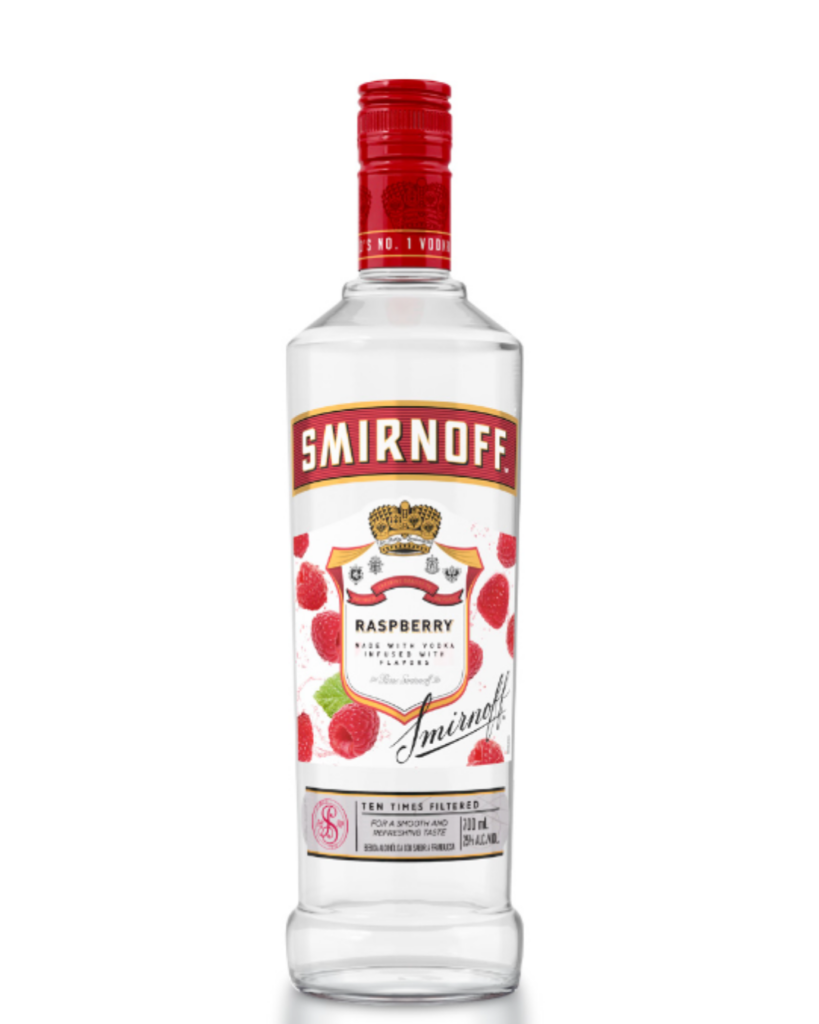 Smiroff Raspberry Smirnoff Raspberry 750 mL – Defensores del Escabio