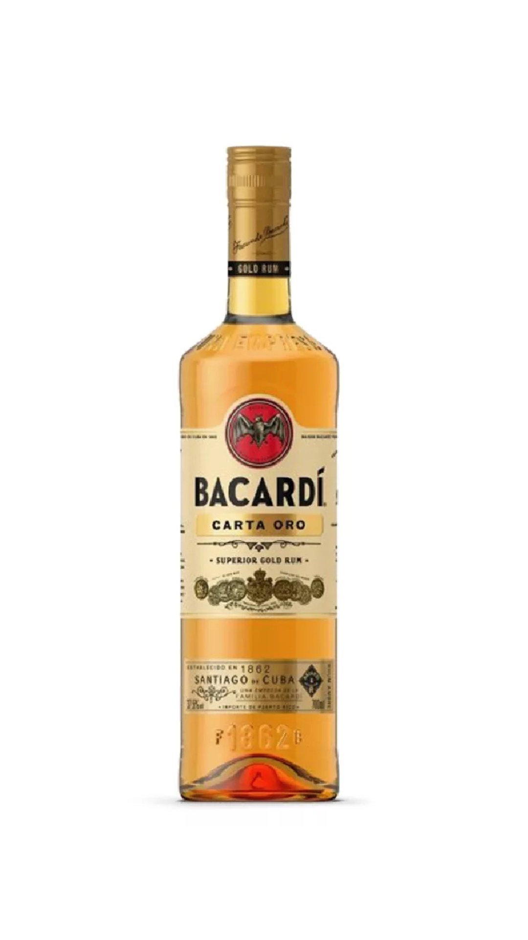 Bacardi Gold 700ml Bacardi Gold 700ml - Imagen 1